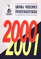 Kronika Wszechnicy Świętokrzyskiej 2000/2001