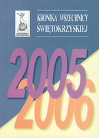 Kronika Wszechnicy Świętokrzyskiej 2005/2006